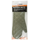 Winco OMF-17 17" Conventional Oven Mitt - Cotton, Green