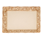 GET ML-88-OL Rectangular Display Tray, 13 3/4" x 9 1/2", Melamine, Brown