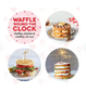 Dash Heart Miniature Waffle Maker with Heart Print Lid