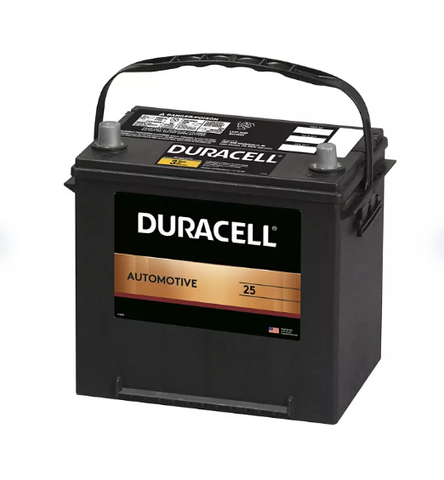 Duracell Automotive Battery, Group Size 25