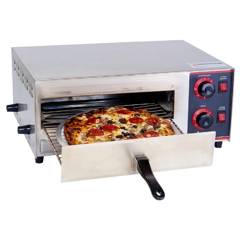 Winco 54012 Countertop Pizza Oven - Single Deck, 120v