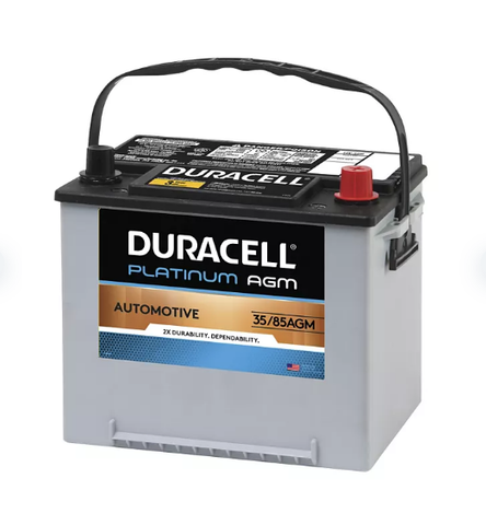 Duracell AGM Automotive Battery - Group Size 35/85