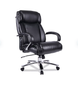 Alera Maxxis Series Big and Tall Leather Office Chair, Black