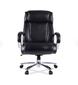 Alera Maxxis Series Big and Tall Leather Office Chair, Black