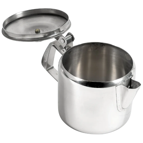 Browne 515000 Economy Teapot, 12 oz, Stainless Steel