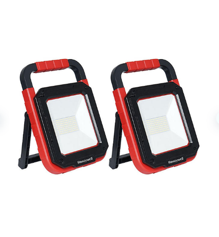 Honeywell 3000 Lumen Rechargeable Portable LED Work Light (2-Pack)