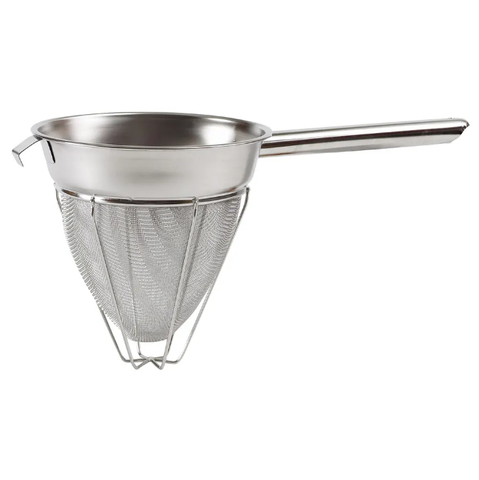 Winco CCB-10R 10" Round Bouillon Strainer w/ Extra Fine Mesh, Stainless Steel