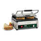 Waring WPG250 Single Commercial Panini Press w/ Cast Iron Grooved Plates, 120v