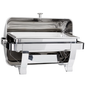 Vollrath 46520 Full Size Chafer w/ Roll-top Lid & Chafing Fuel Heat