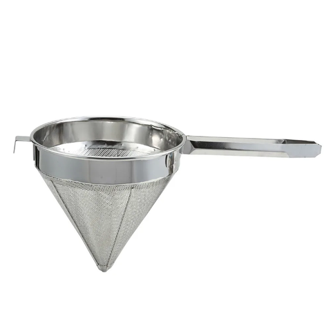 Winco CCS-12F 12" Fine China Cap Strainer, Stainless