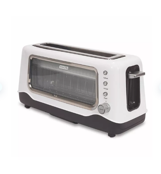 Dash Clear View Toaster: Extra Wide Slot Toaster with See Through Wind ...