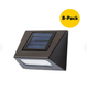 Deck Impressions Solar Bronze Integrated LED Downcast Deck Light - 8 Pack