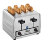 Waring WCT805B Slot Toaster w/ 4 Slice Capacity & 1 1/8"W Product Opening, 208v/1ph