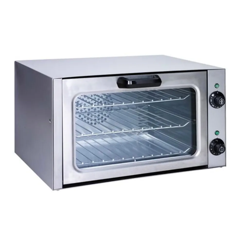 Adcraft COQ-1750W Quarter-Size Countertop Convection Oven, 120v