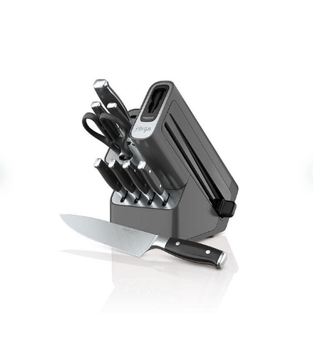 Ninja Foodi NeverDull Premium 10pc German Stainless Steel Knife System with Built-in Sharpener
