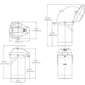 Bunn 32125.0000 2 1/2 Liter Lever Action Airpot, Stainless Steel Liner (32125.0000)