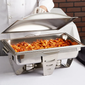 Vollrath 49520 Full Size Chafer w/ Lift-off Lid & Chafing Fuel Heat