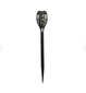 Deck Impressions 15" Solar Flaming Tiki Torch Light - 12 Pack