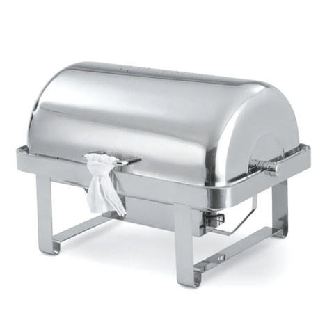Vollrath 46350 Full Size Chafer w/ Roll-top Lid & Chafing Fuel Heat