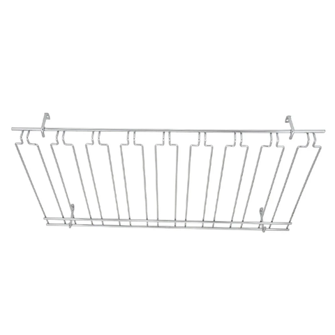Winco GHC-1836 Overhead Glass Rack, 18" X 36" X 4 in, Chrome Plated