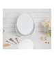 Thinkspace Beauty Soft-Touch Oval Vanity Mirror