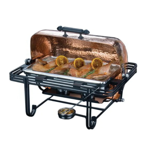 American Metalcraft MESA72C Full Size Chafer w/ Roll-top Lid & Chafing Fuel Heat