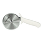 Dexter Russell P177A-PCP 4" Pizza Cutter w/ White Plastic Handle, Carbon Steel