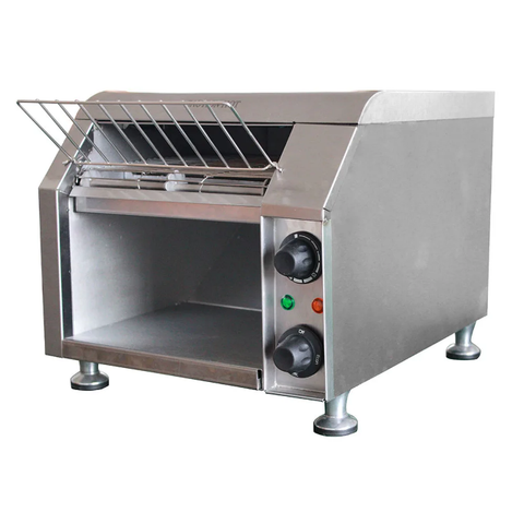 eQuipped T140 Conveyor Toaster - 300 Slices/hr w/ 10"W Belt, 120v