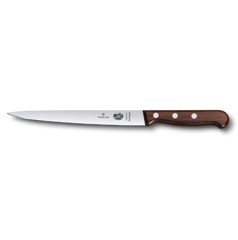 Victorinox - Swiss Army 5.3810.18 Flexible Fillet Knife w/ 7" Blade, Rosewood Handle