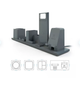 Atomi Magnetic Modular Desktop Organizer