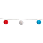 Northlight Americana 8.5' July 4th Paper Lantern String Lights - Red, White and Blue