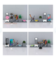 Atomi Magnetic Modular Desktop Organizer