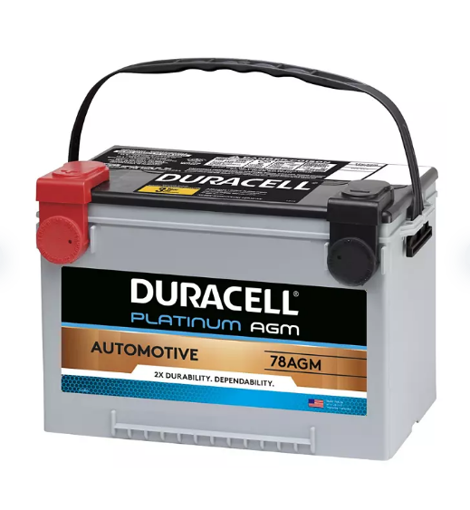 Duracell AGM Automotive Battery - Group Size 78 – Openbax