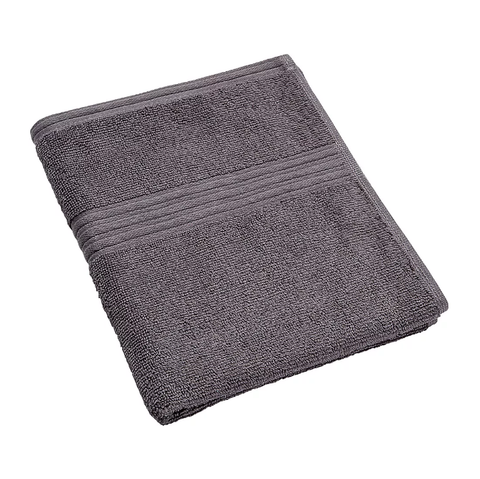 Berkley Jensen Cotton Hand Towel - Medium Gray