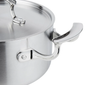 Vollrath 49410 3 qt Miramar® Display Cookware Casserole with Low Dome Cover - Aluminum Bottom, Stainless Steel