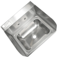 Splash HS-GF-SS-14-10-5 Wall Mount Commercial Hand Sink w/ 13 3/4"L x 9 7/8"W x 5 3/8"D Bowl, Side Splashes