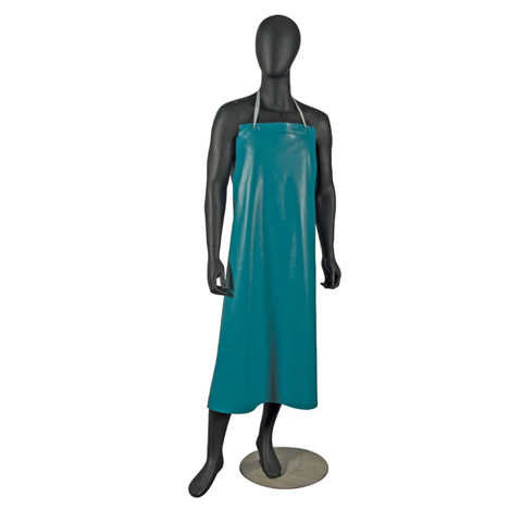 San Jamar 614DVA20-GN Vinyl Dishwashing Apron - 45" x 36", Green