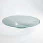 American Metalcraft GBG19 Green 128 oz 18 Inch Diameter Round Glacier Collection Swirled Recycled Glass Bowl