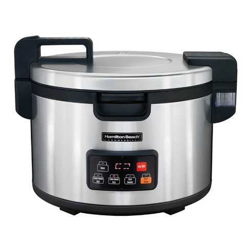 Hamilton Beach 37590 90 Cup Commercial Rice Cooker - Stainless, 240v/1ph