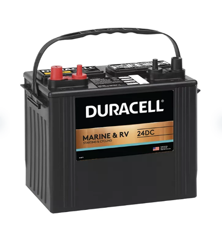 Duracell Marine Dual Purpose Battery, Group size 24