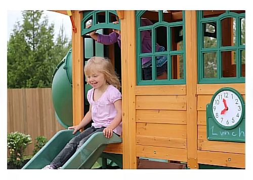 Charleston lodge online wooden playset