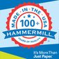 Hammermill - Copy Plus Copy Paper, 20lb, 92 Bright, 11 x 17" - Ream. 2 pk.