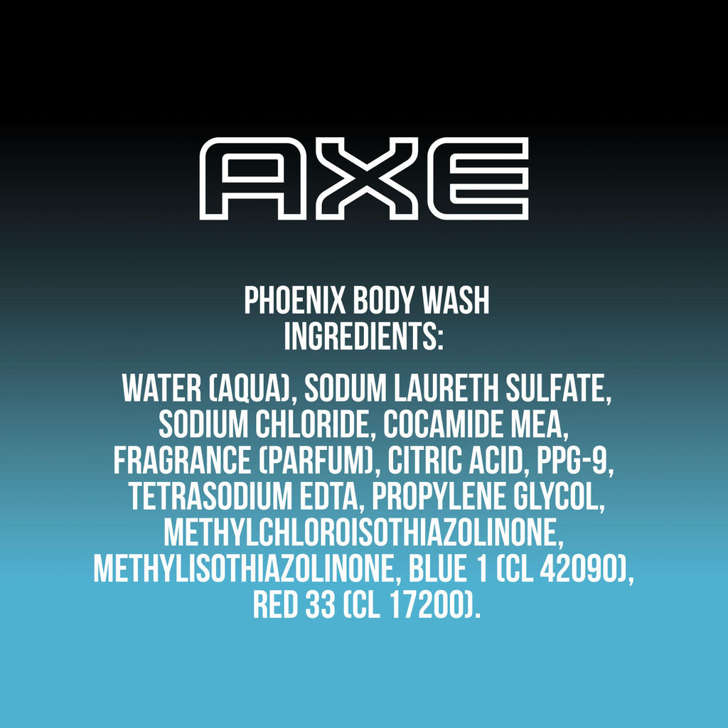 AXE Phoenix Body Wash for Men (28 oz. 2 ct.)