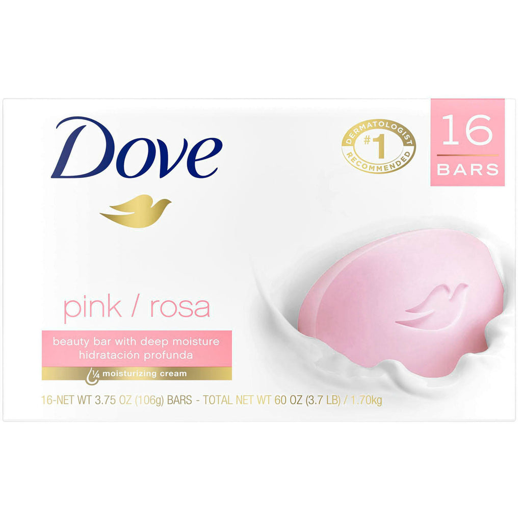 Dove Pink Bar (3.75 oz. 16 ct.)