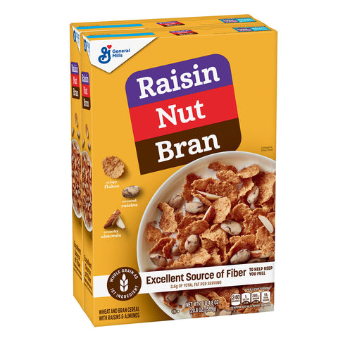 Raisin Nut Bran Breakfast Cereal (2 pk.)