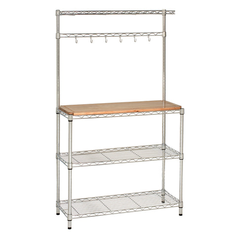 Seville Classics UltraZinc Baker's Rack and Work Station