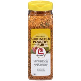 Lawry's Chicken & Poultry Rub (24.5 oz.) 2 pk.