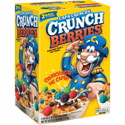 Cap'n Crunch's Crunch Berries (40 oz., 4 pk.)