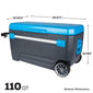 Igloo Glide Roller Cooler, (110 qt.)