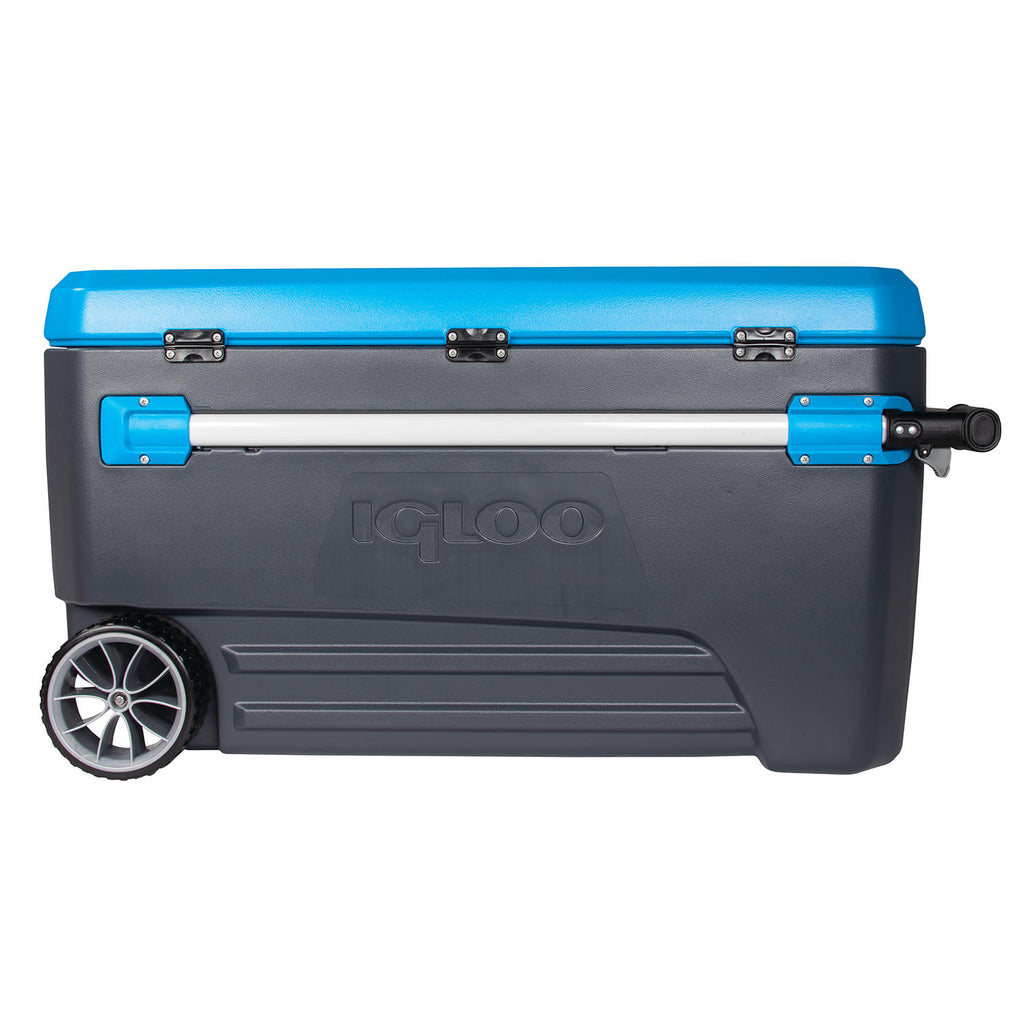 Igloo Glide Roller Cooler, (110 qt.) – Openbax